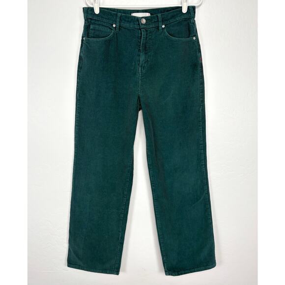 BDG Pants - Urban Outfitters BDG Straight Leg Corduroy Pants Size 30 Green Cotton Casual